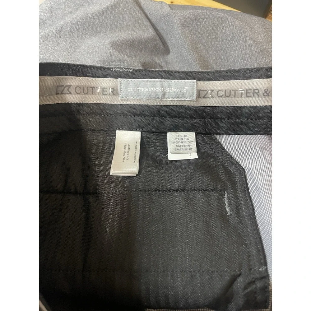 University Of Kentucky Gray Dress Pants By Cutter And Buck 38 X 32Nwt